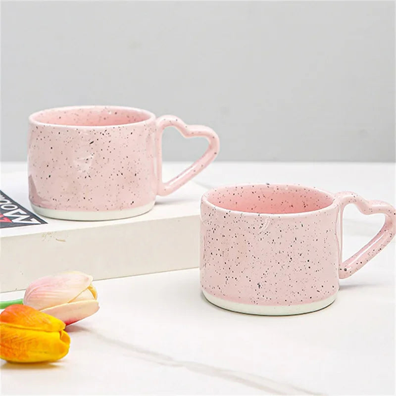 Taza de cerámica "Amor Rosa"