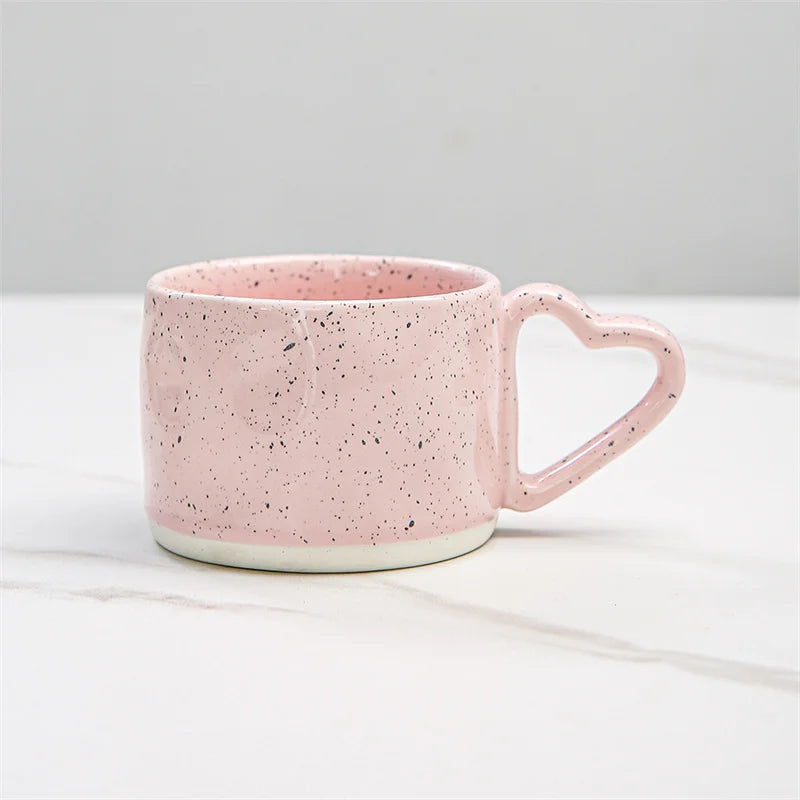 Taza de cerámica "Amor Rosa"